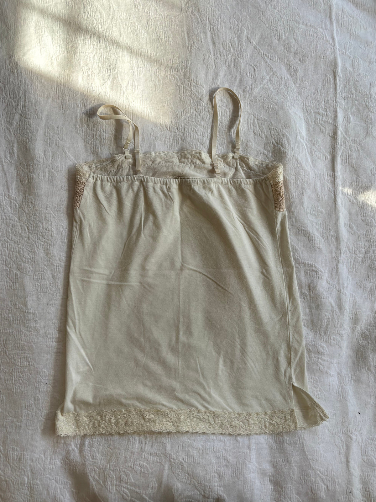 vintage 2000s y2k off white tank