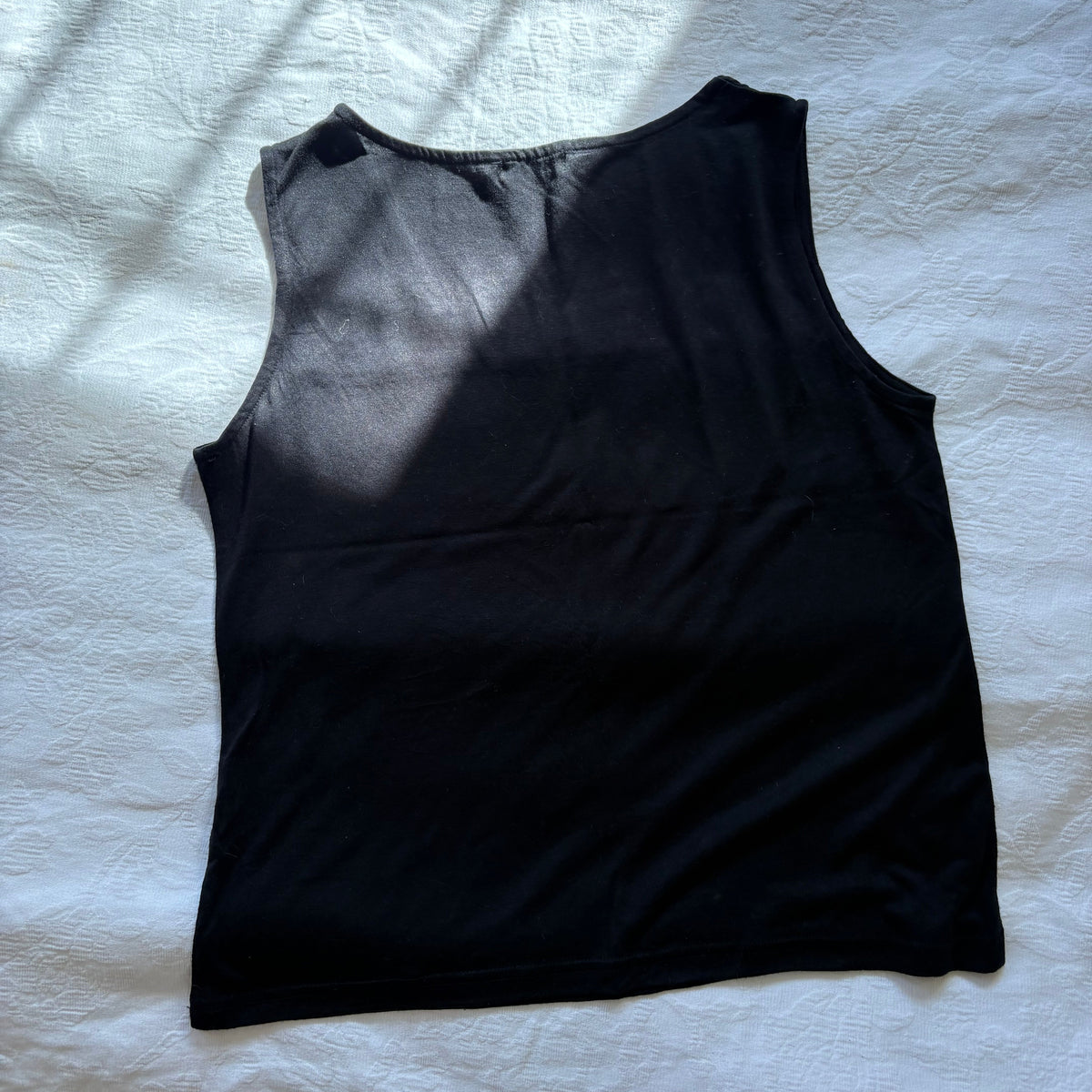 vintage 2000s y2k black tank