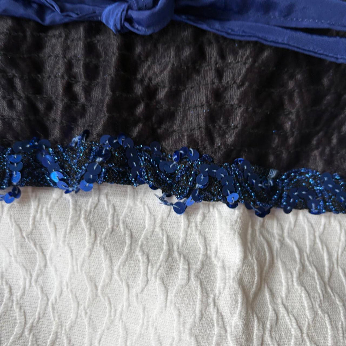 reworked y2k style sequin backless festival halter tank
