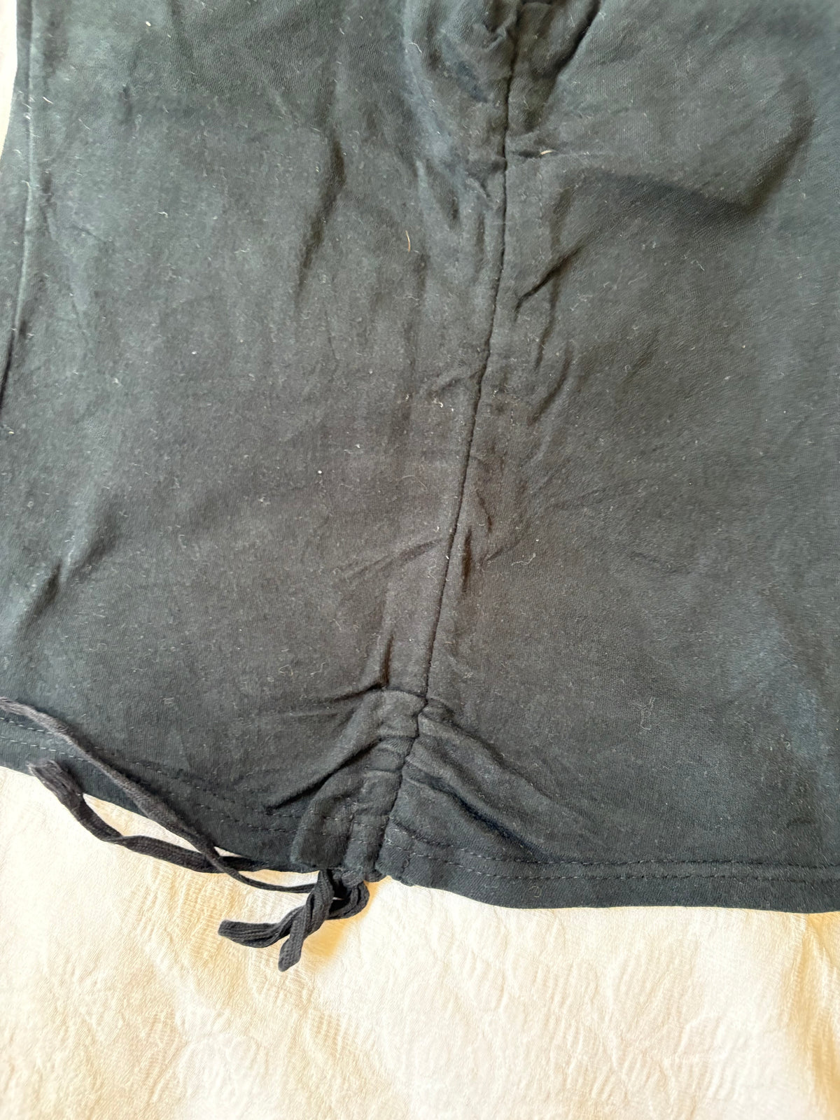 vintage 2000s y2k black detailed tank