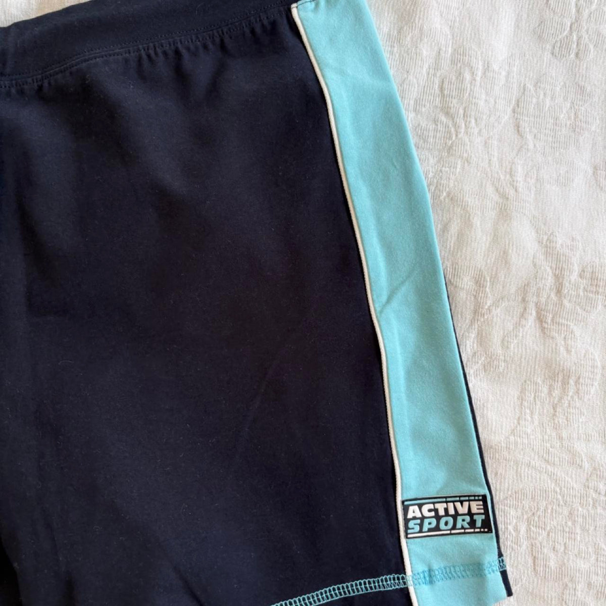 deadstock NWOT 2000s y2k navy bike shorts