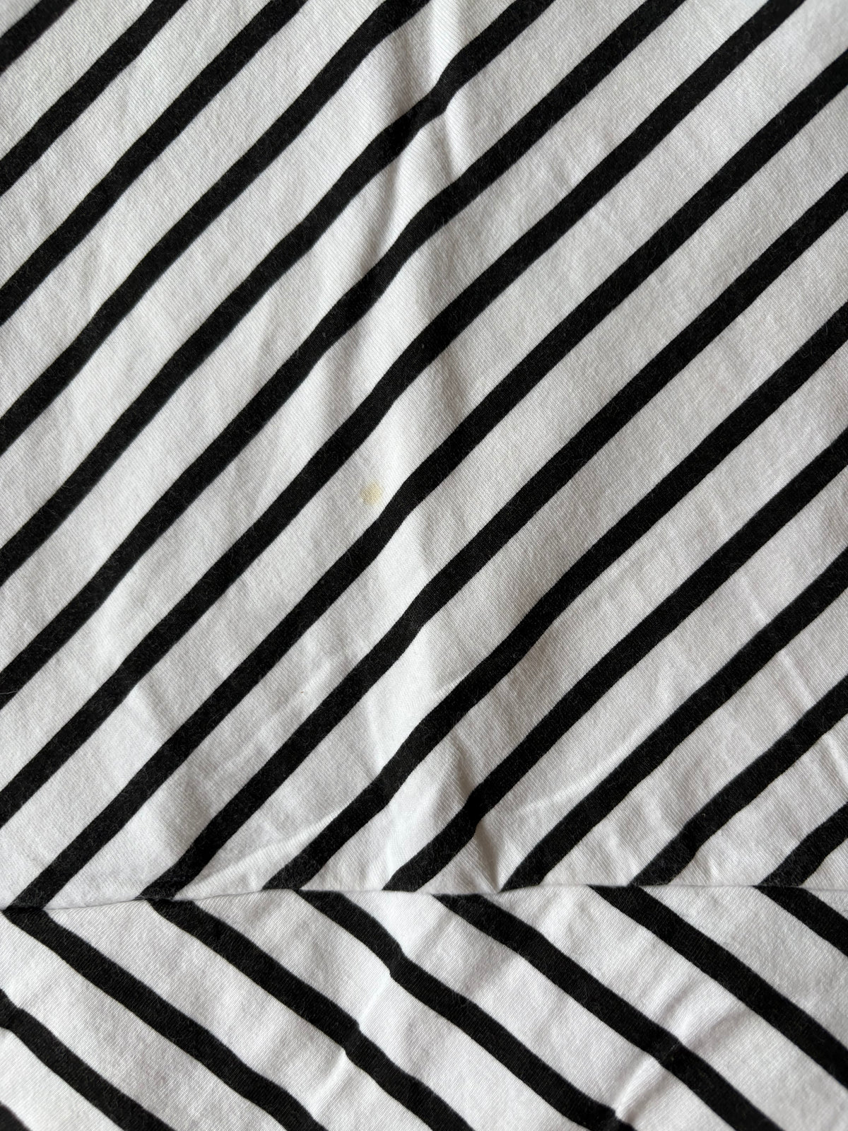 vintage 2000s y2k white black stripe tank