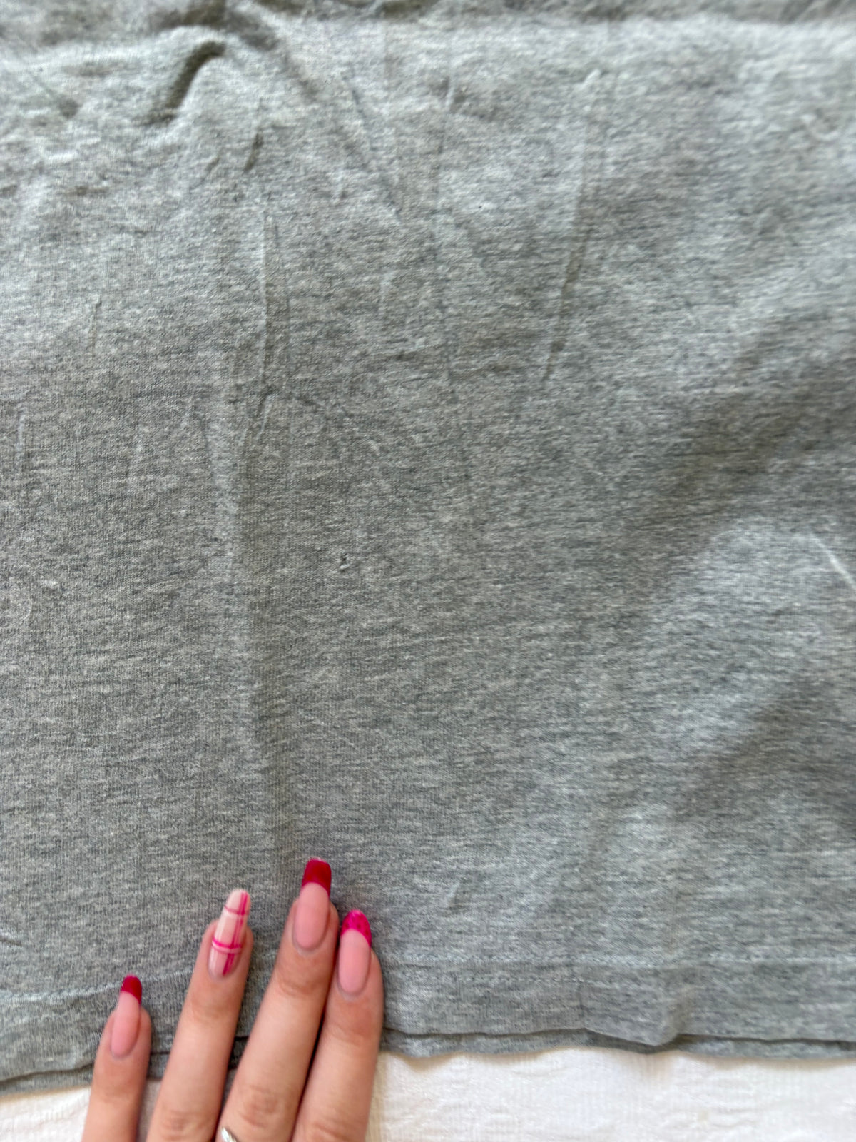 vintage y2k era grey graphic tank