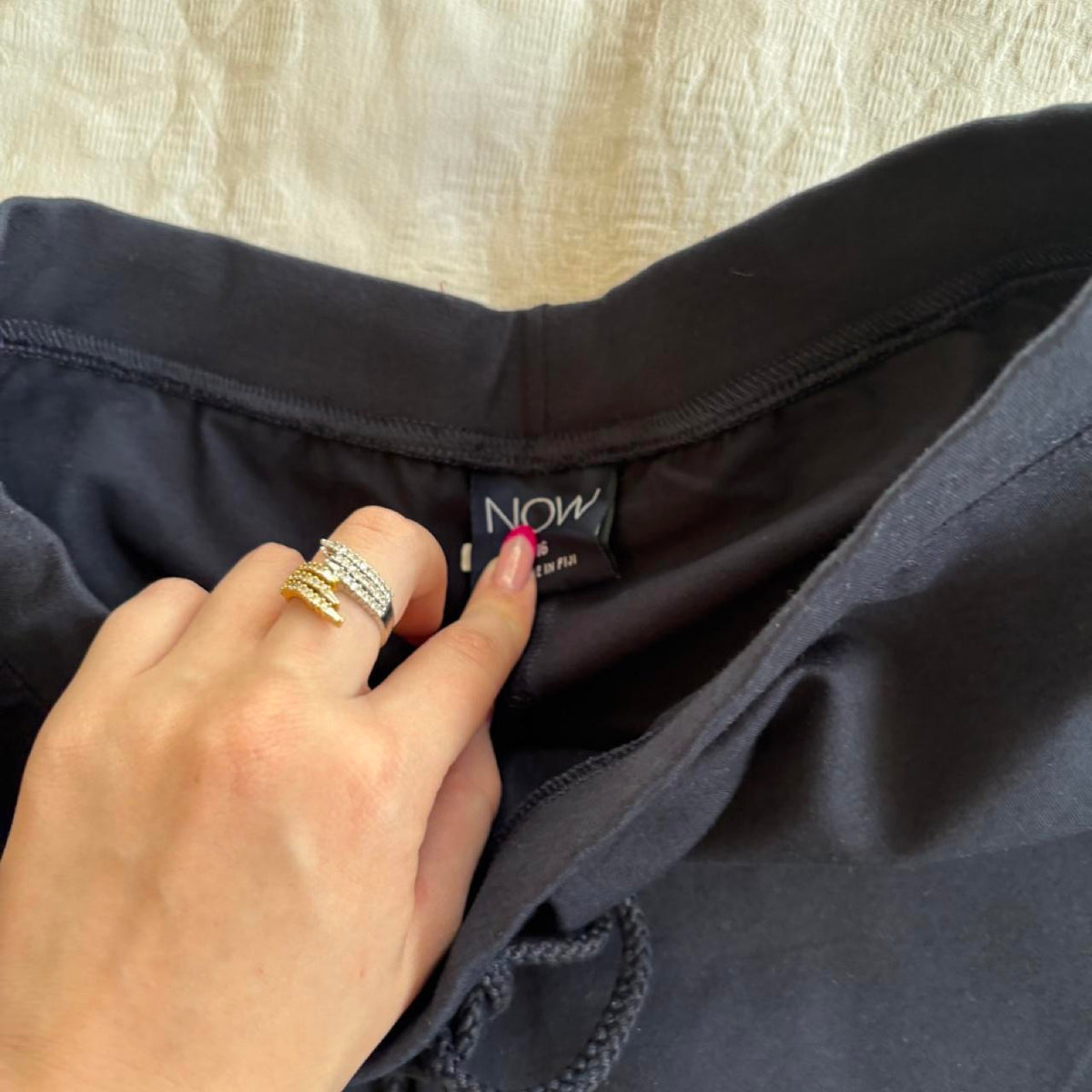 deadstock NWOT 2000s y2k navy bike shorts
