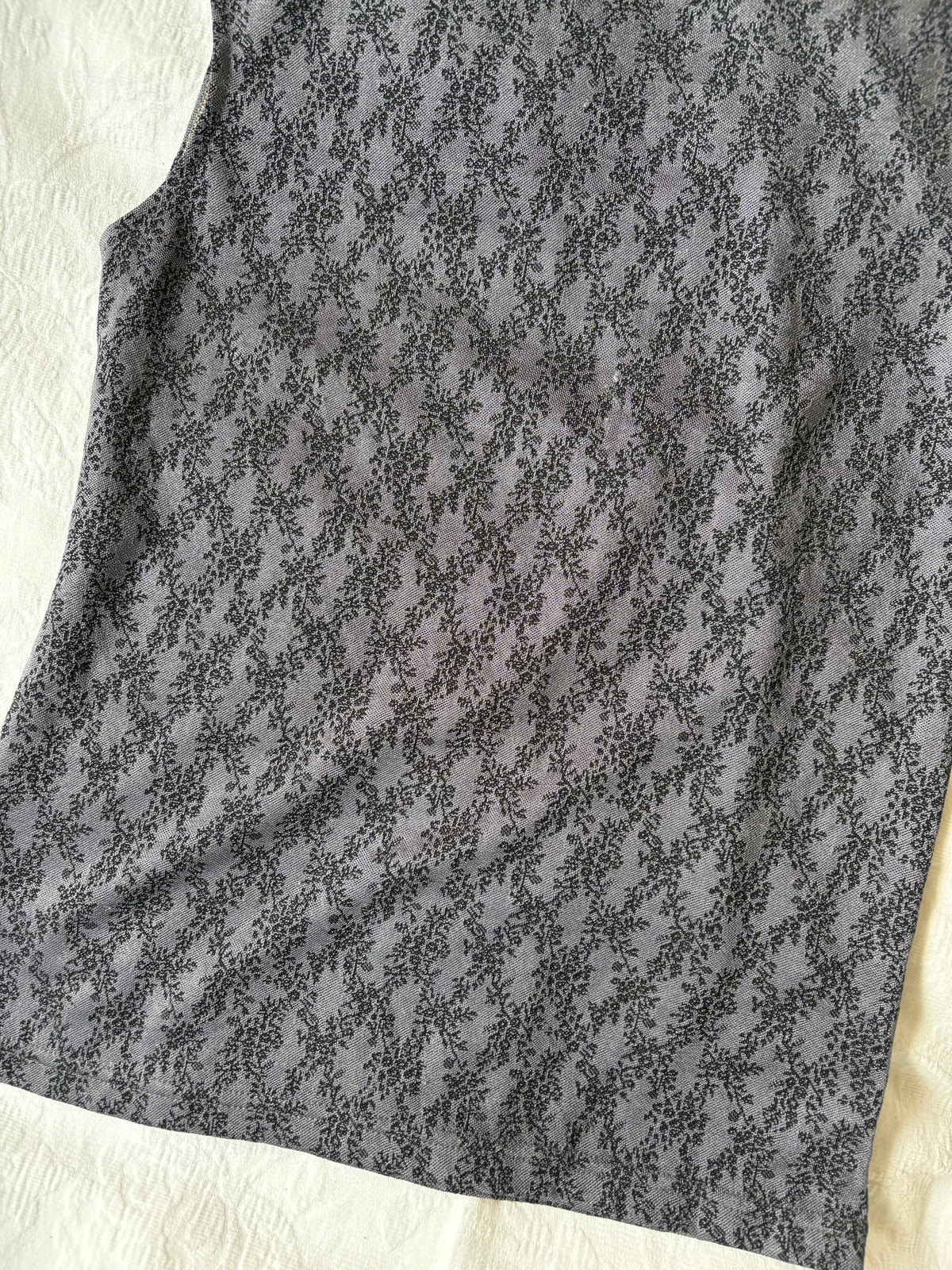 vintage 90s grey high neck tank