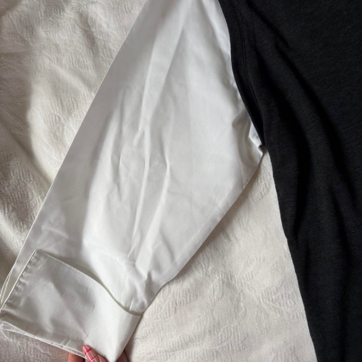 deadstock NWT 2000s era office siren 3/4 sleeve shirt