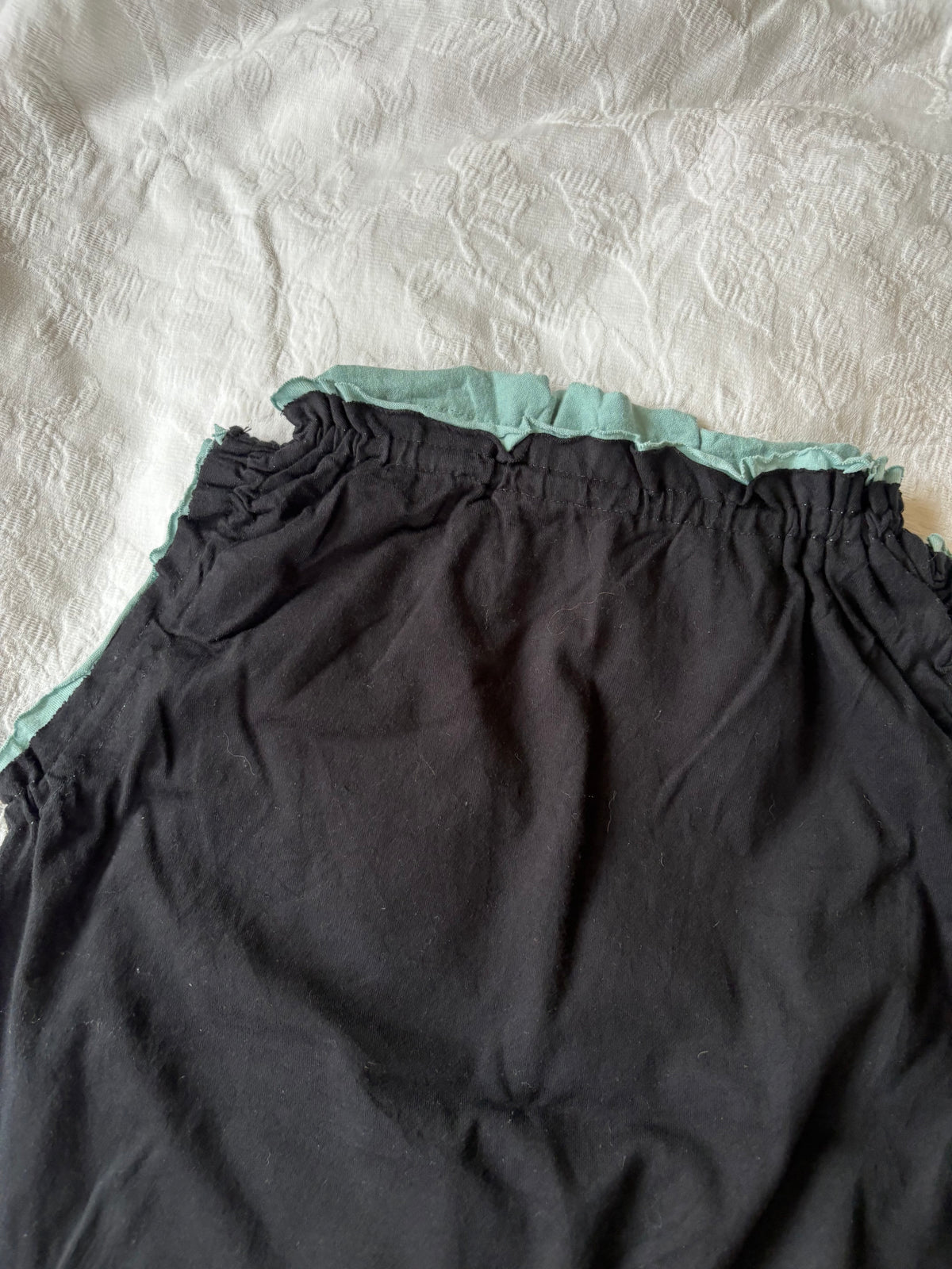 vintage 2000s y2k black graphic loose fit tank