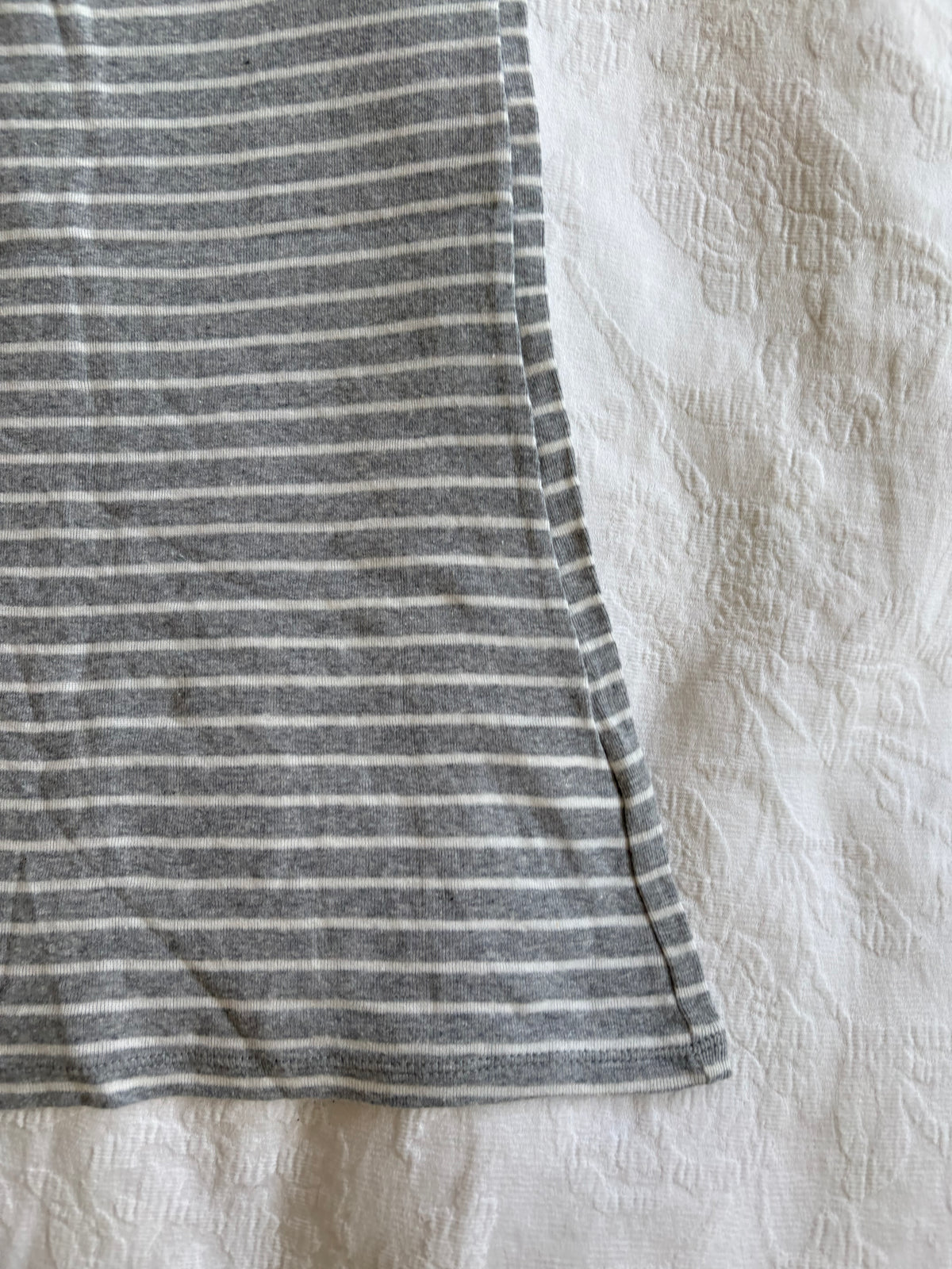 vintage 2000s y2k grey stripe cami