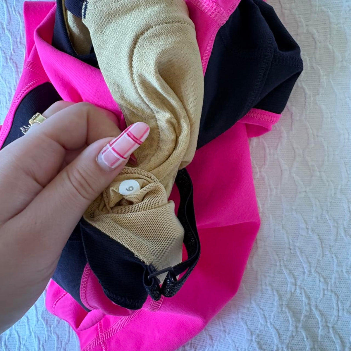 vintage 2000s y2k pink lululemon activewear tank