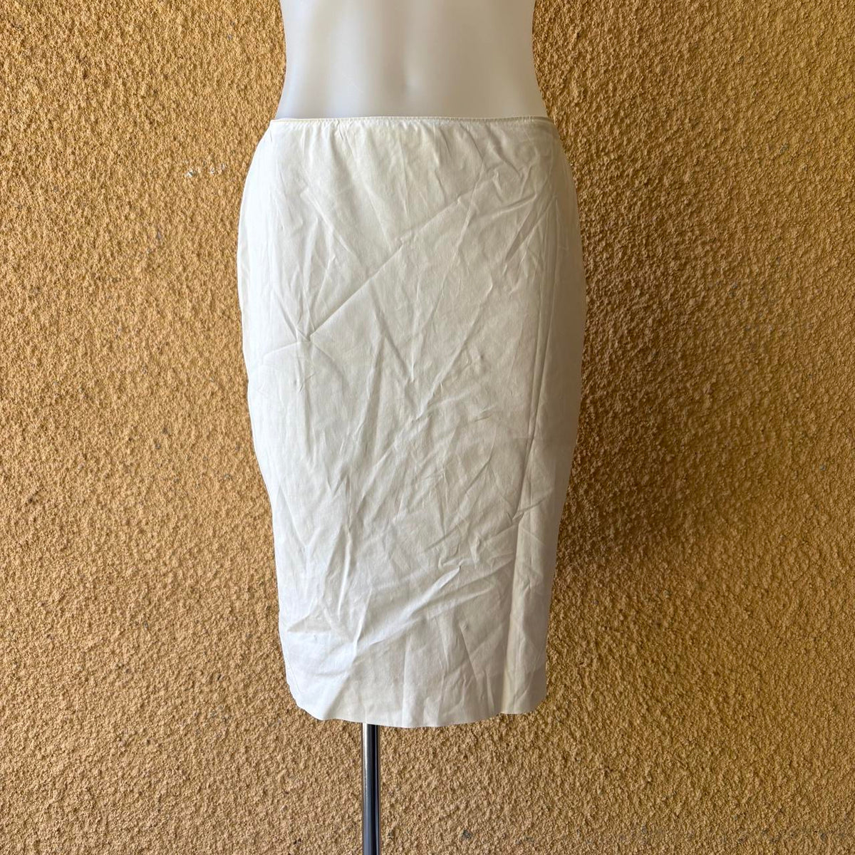 vintage 90s white ralph lauren midi skirt