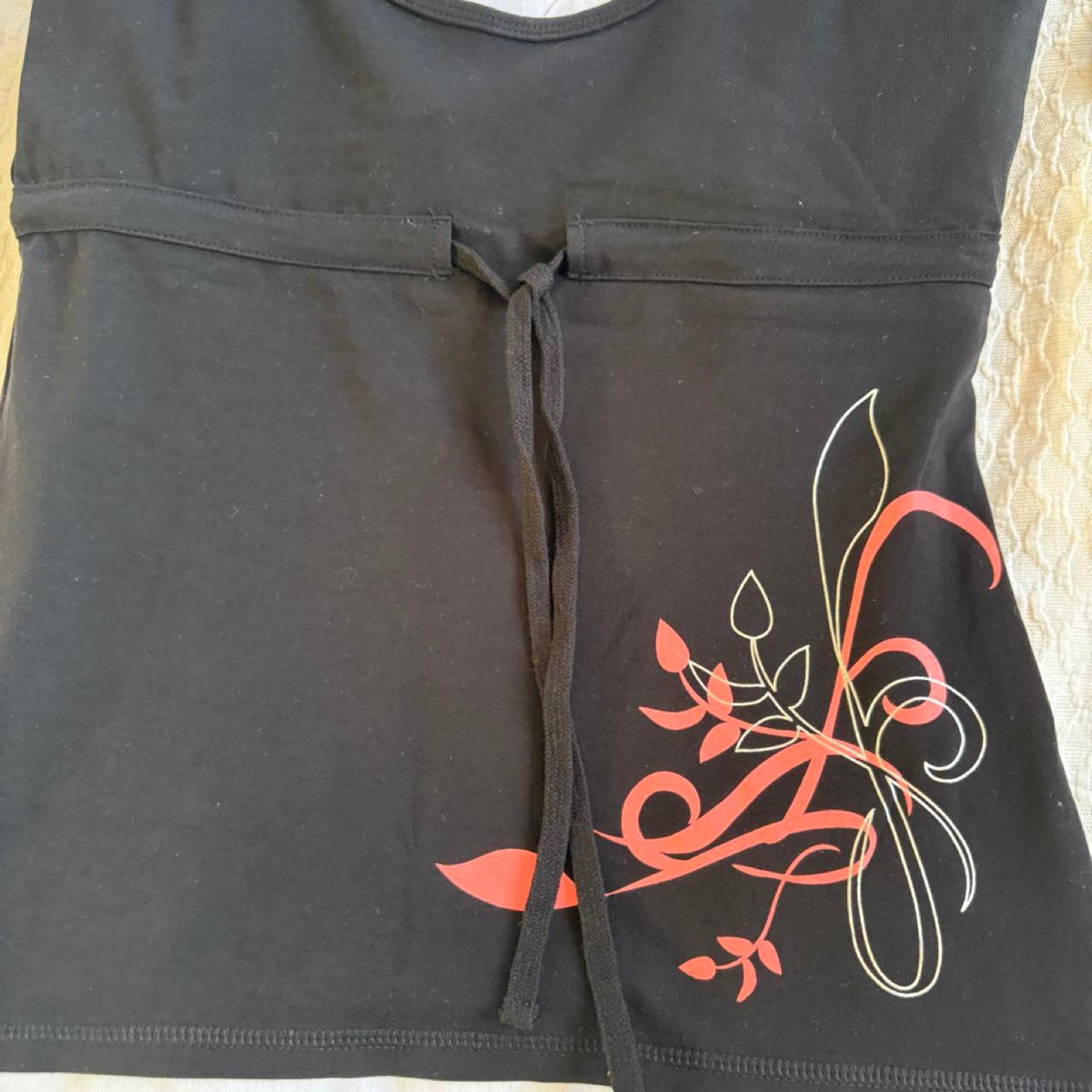 deadstock NWT 2000s y2k graphic activewear tank