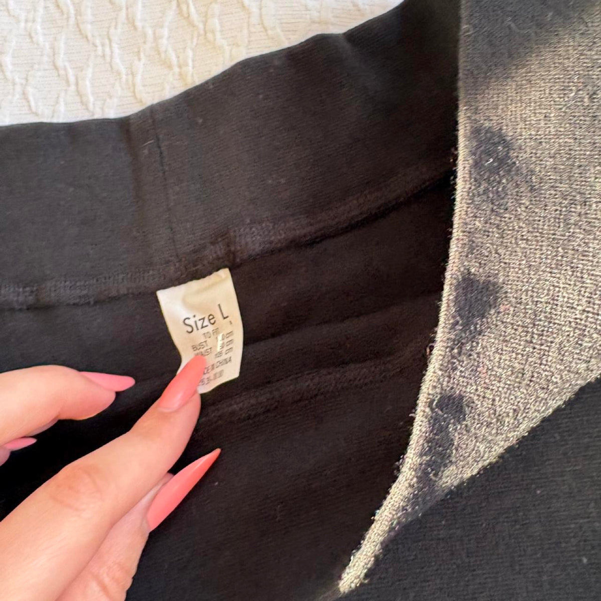 deadstock NWOT 2000s y2k black boatneck top