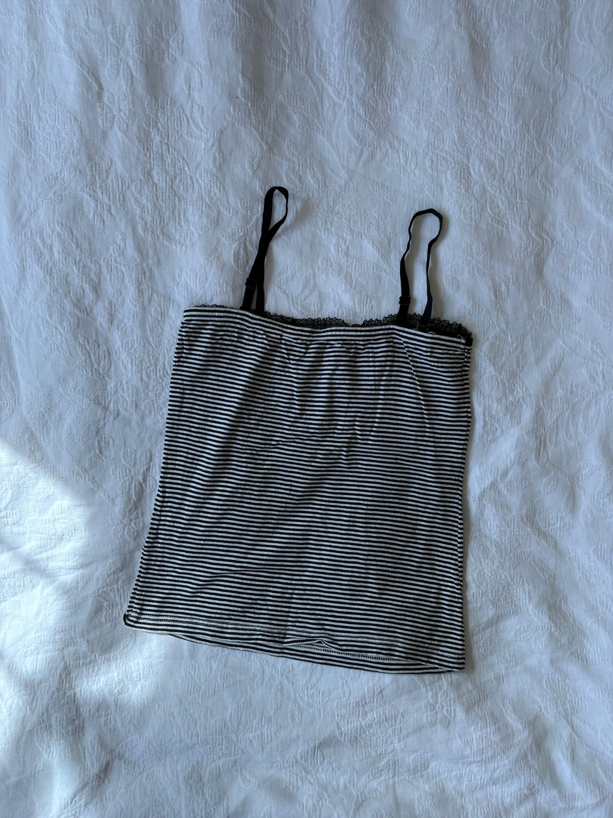 vintage 2000s y2k stripe cami