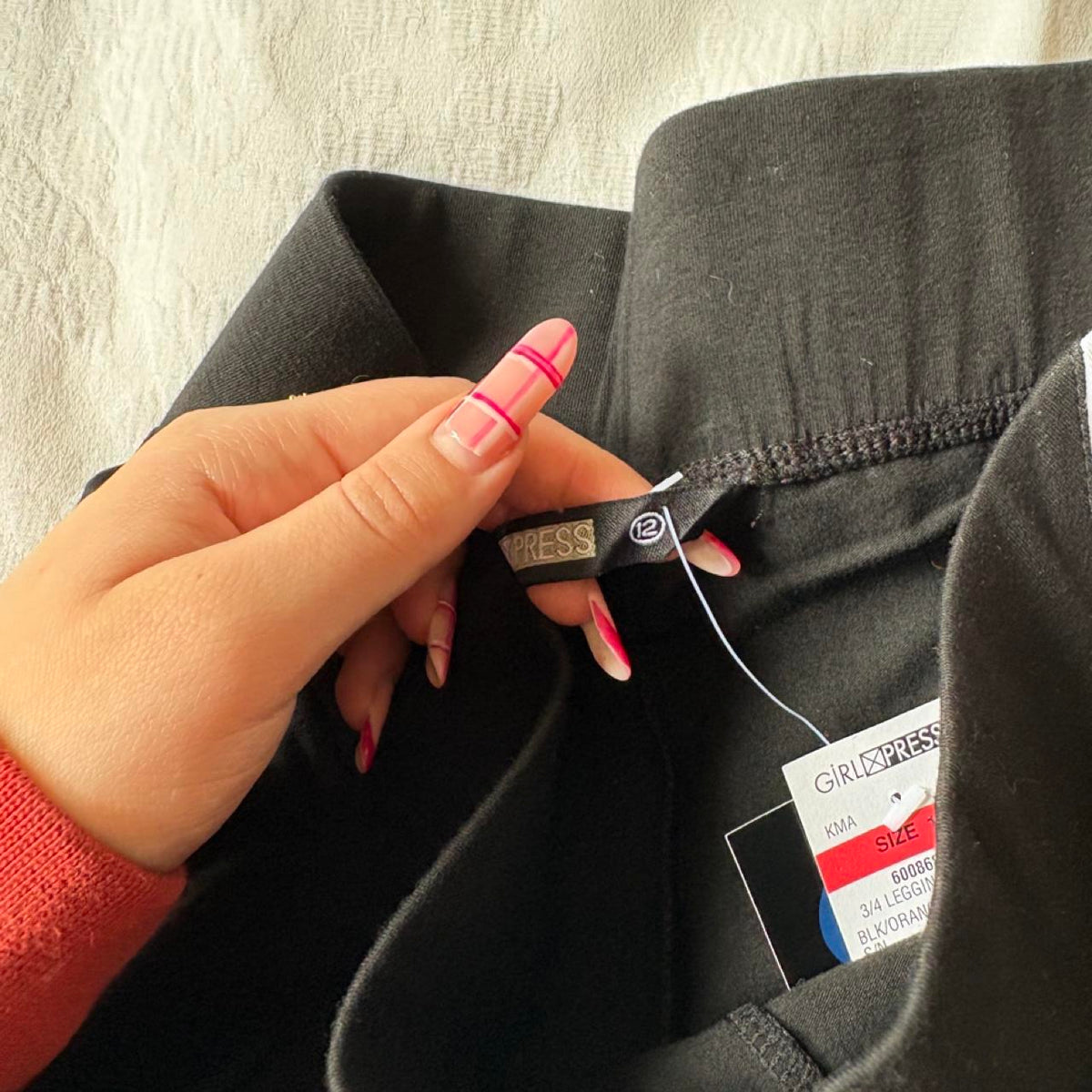 deadstock NWT 2000s y2k black activewear capri leggings
