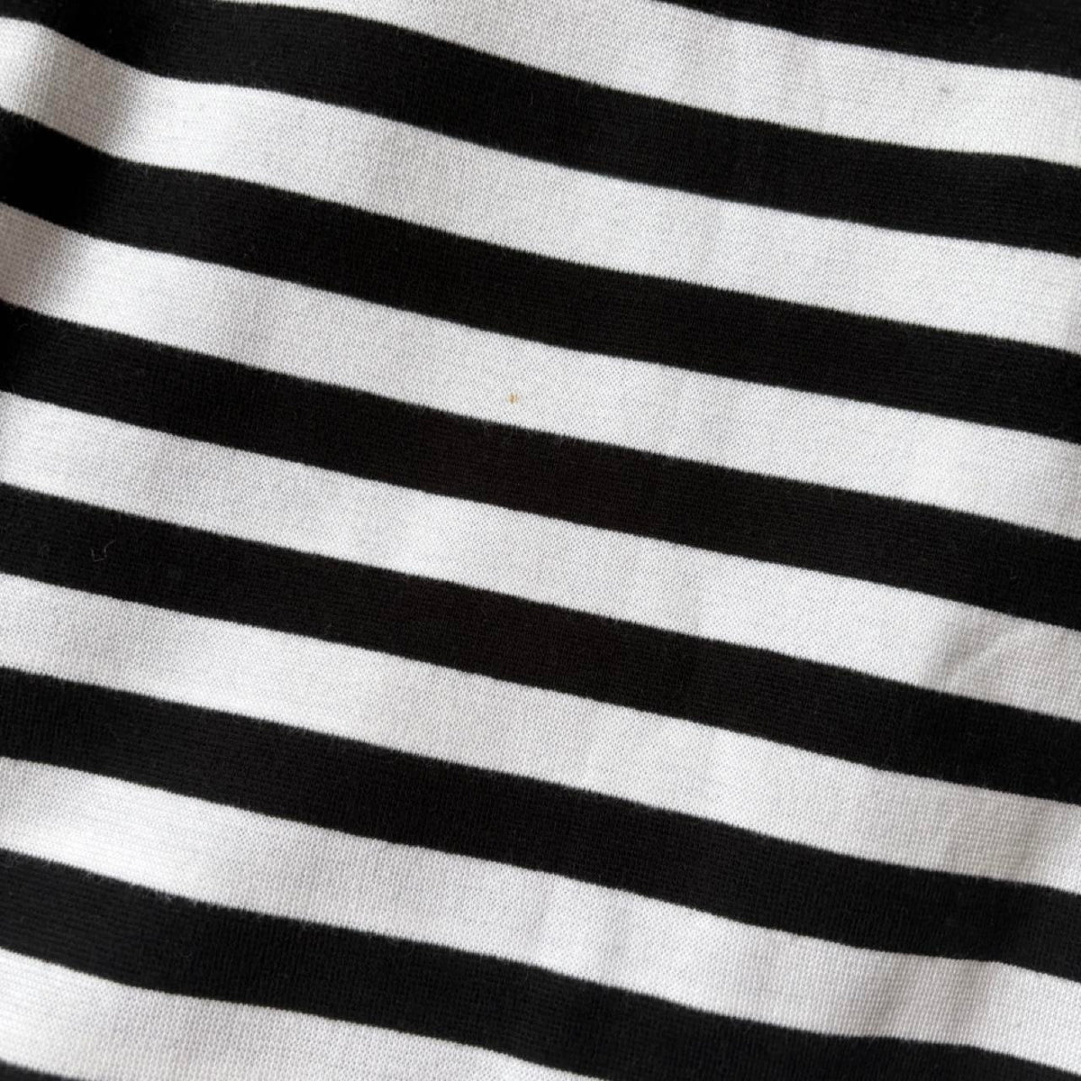deadstock NWT 2000s y2k stripe boatneck 3/4 sleeve top