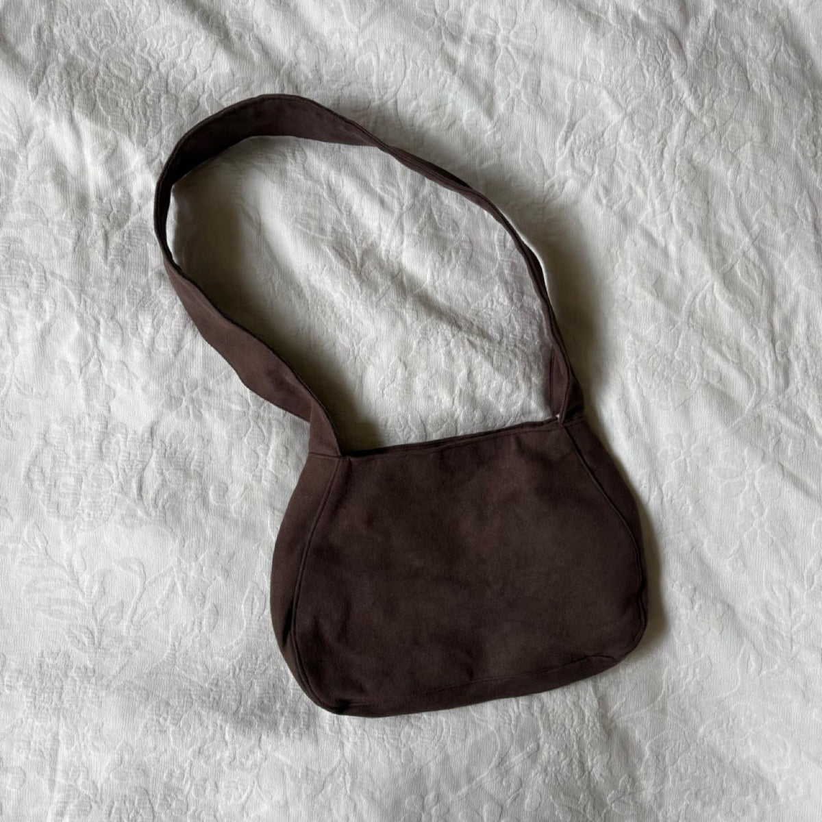 vintage 2000s y2k brown boho crossbody bag