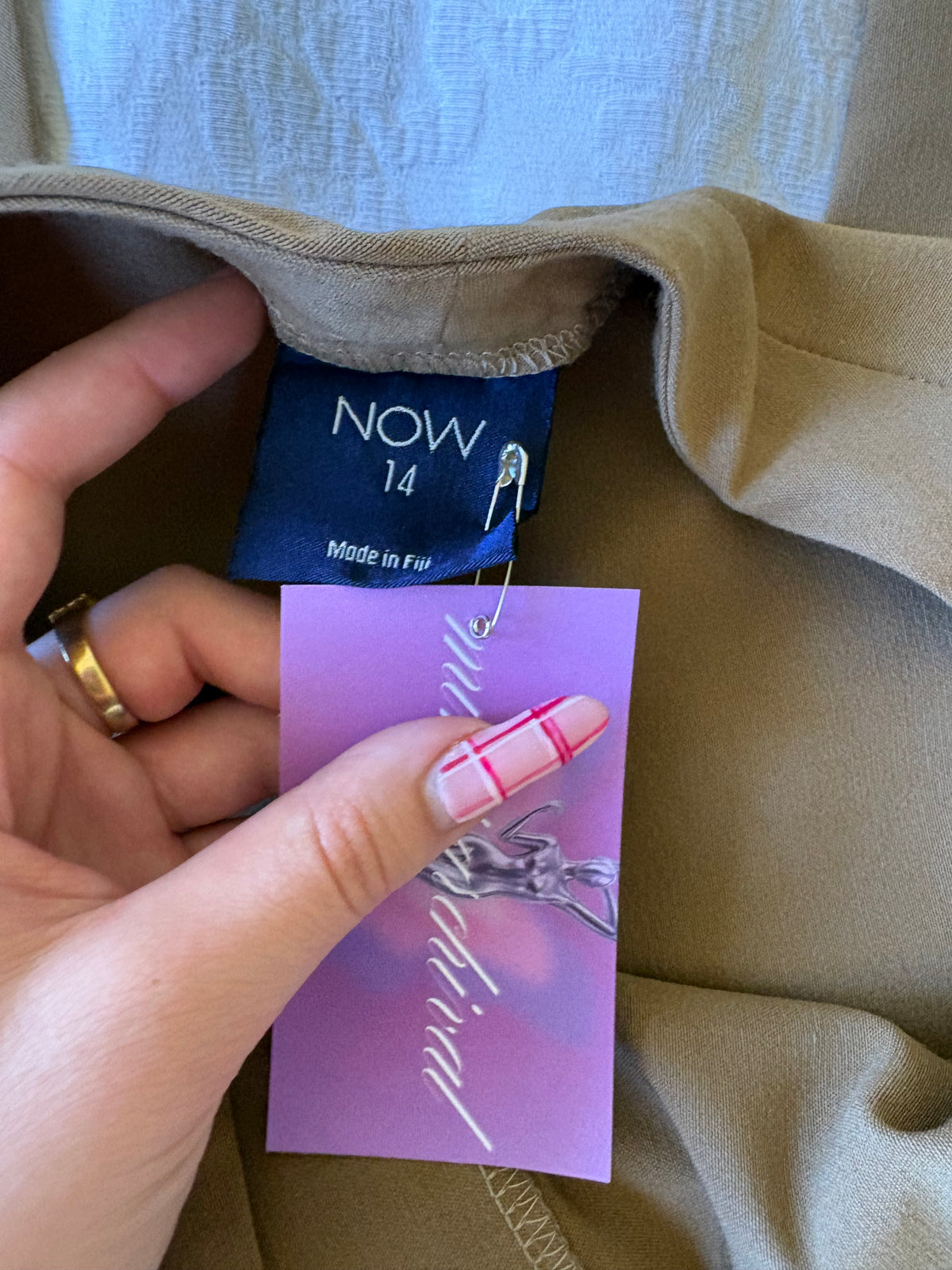deadstock NWOT 90s suit pants