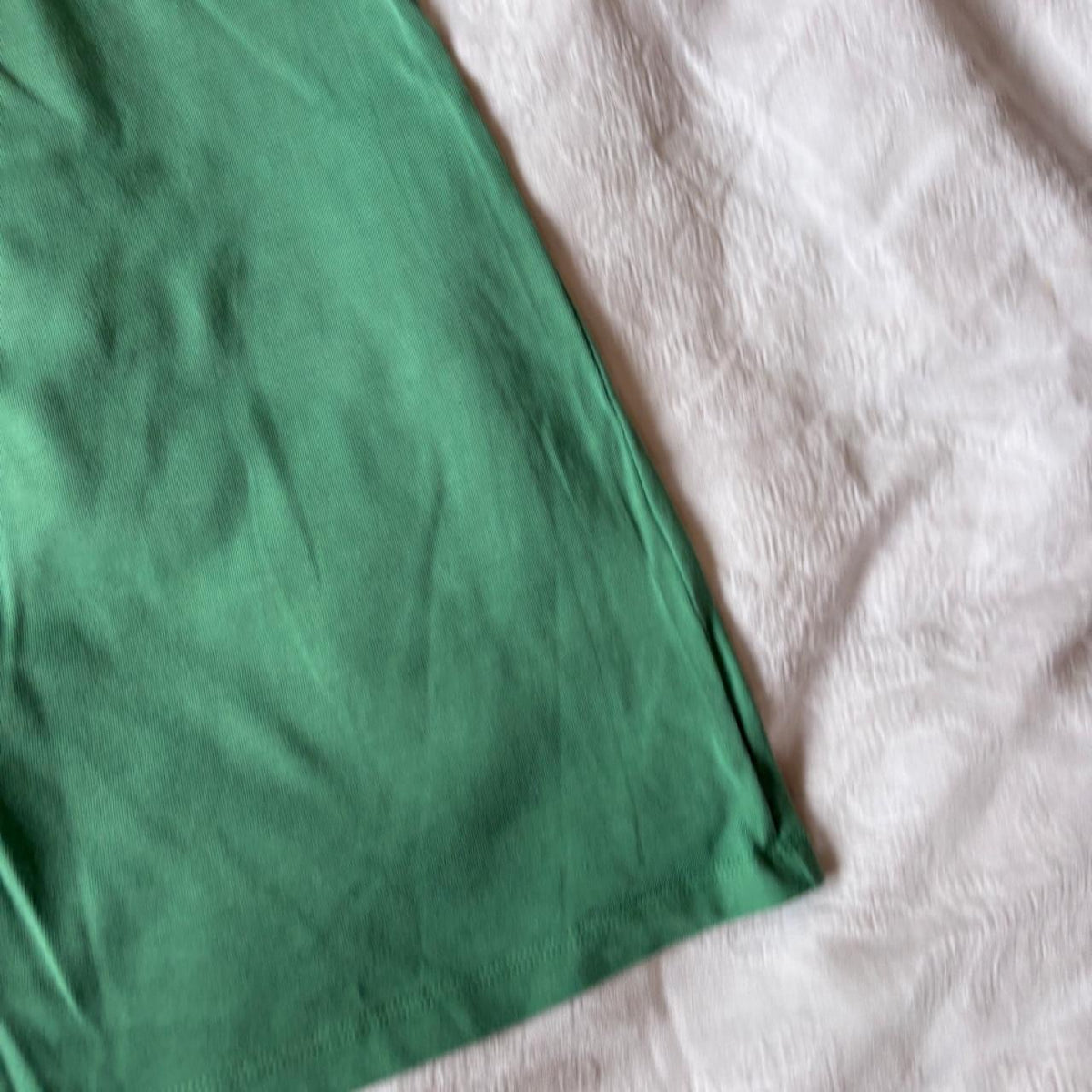 deadstock NWOT 2000s era green peasant top