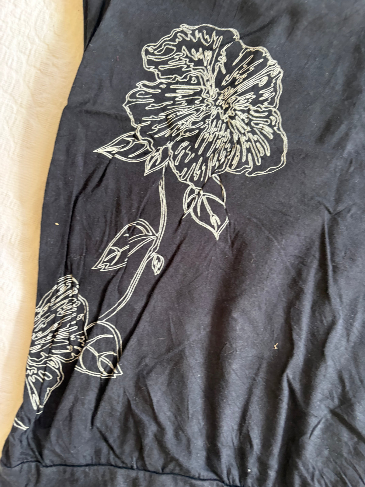 vintage 2000s y2k floral embroidered tank