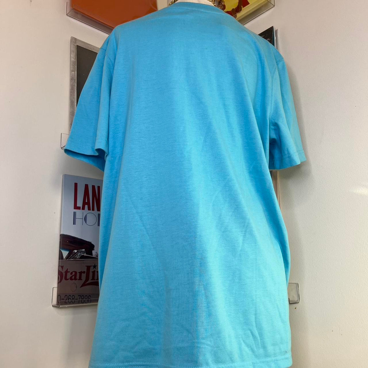 deadstock NWT basic blue tshirt