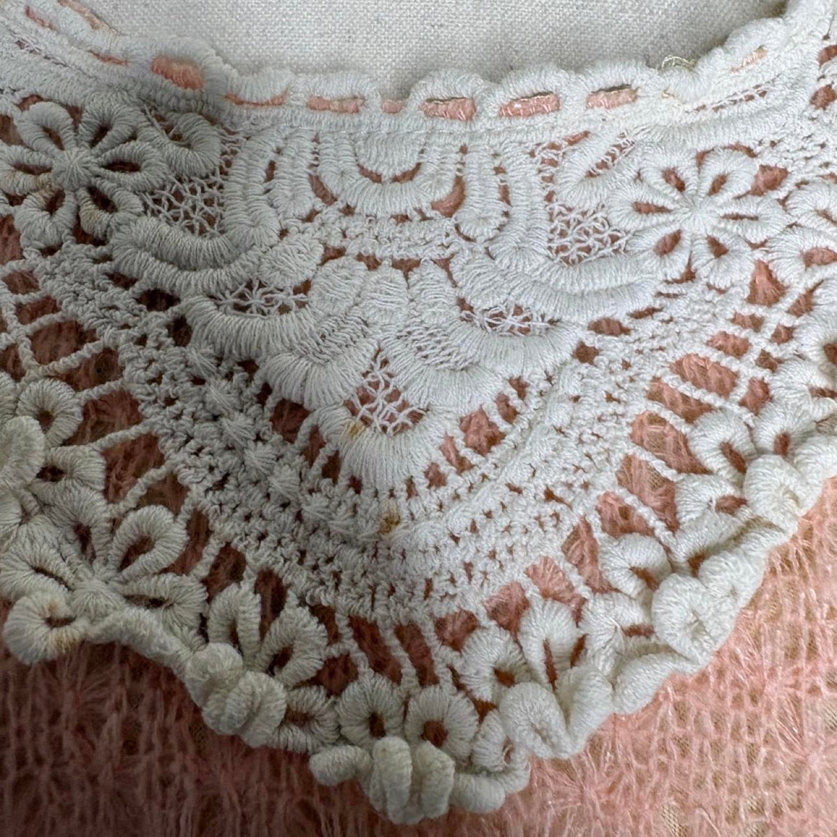 vintage 2000s y2k pink knit mini dress / tunic tank